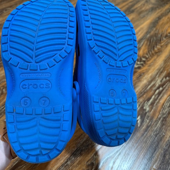 Crocs Classic Clog Royal Blue Mens 5 - Womens 7 Slip On Comfort Water Shoes - Picture 5 of 5